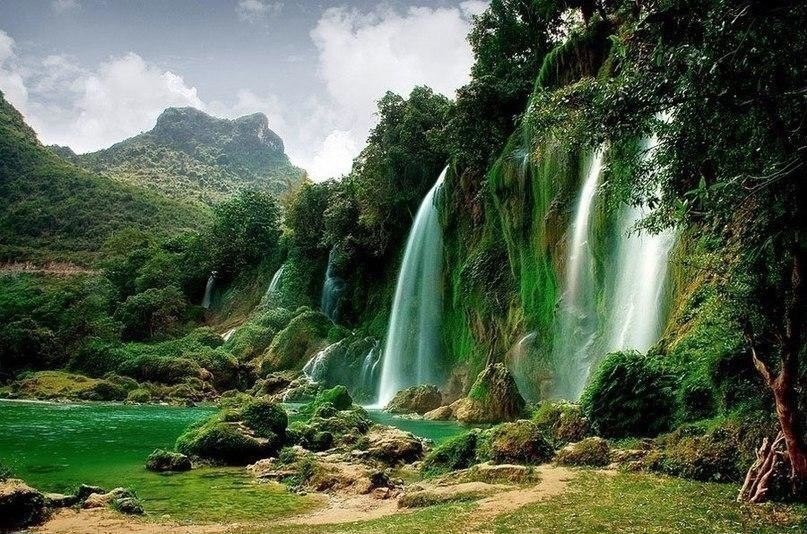 водопады Дэтянь