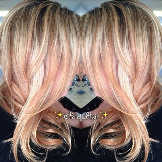 Балаяж для блондинок: 30 эффектных идей модного окрашивания