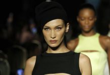 Белла Хадид снялась для глянцевого журнала, не выходя из дома