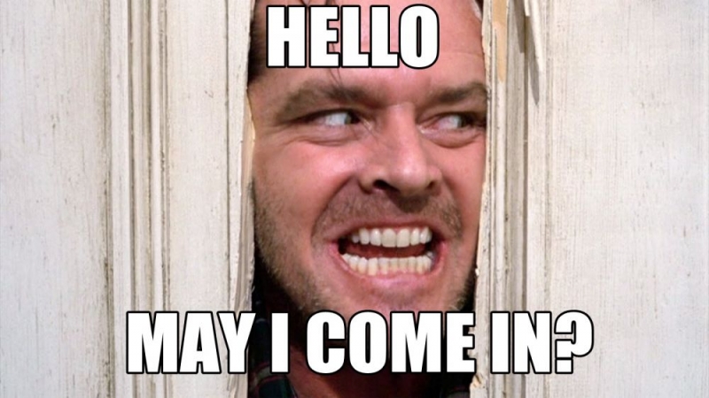 Джеку Николсону 84: собрали мемы по мотивам фильма «Сияние»