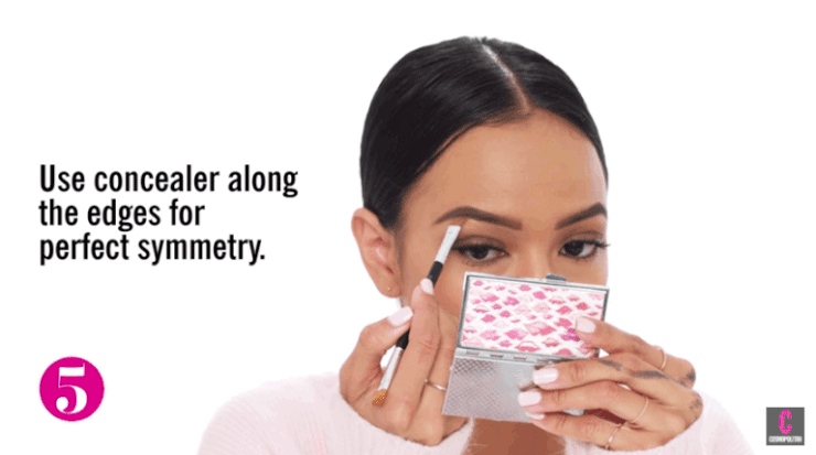 Идеальные брови за 5 минут: мастер-класс в гифках!