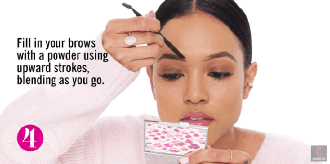 Идеальные брови за 5 минут: мастер-класс в гифках!