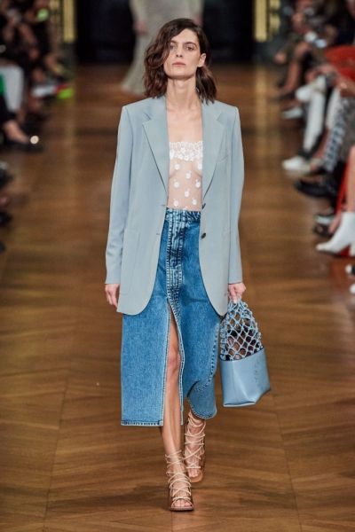 Как и с чем носить джинсовые юбки? Лучшие фото на PEOPLETALK 