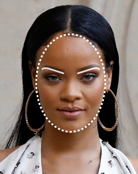 Какая форма бровей подойдет твоему овалу лица? Наглядный и простой гид