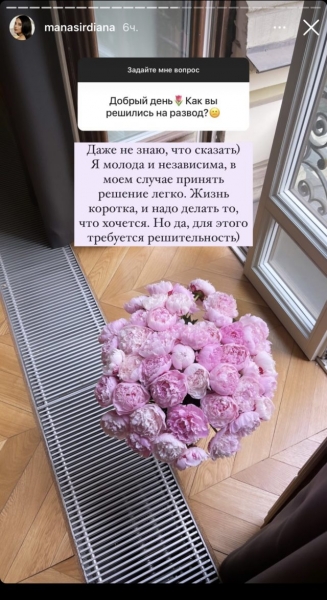 Наследница нефтяного магната Диана Манасир прокомментировала развод 