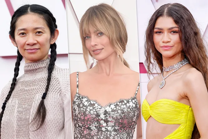 Очень бледно! Какому макияжу отдали предпочтение актрисы на&nbsp;&laquo;Оскаре-2021&raquo;