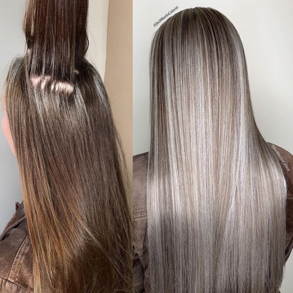 Седина — это красиво: 15 модных перевоплощений от стилиста — фото до и после