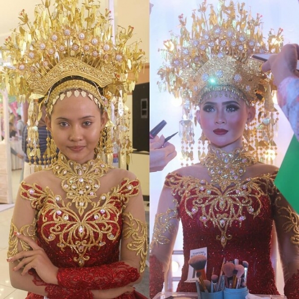 Адовые свадьбы: как красят невест для фотосессии в Азии?