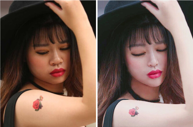 Азиатский фотошоп, бессмысленный и беспощадный: как себя «фейстюнят» китаянки