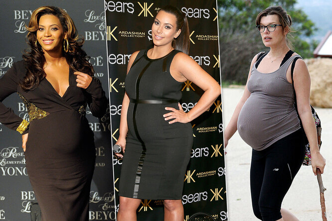 Ели за двоих: 10 звезд, которые очень поправились во время беременности