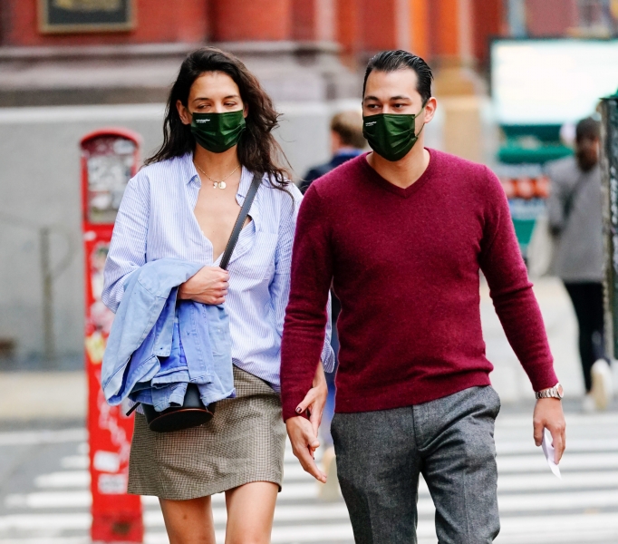 Кэти Холмс рассталась с парнем спустя 8 месяцев 