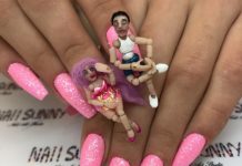 Кремль, гроб и попа Ким: таких маникюров ты еще не видела