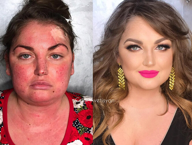 Макияж творит чудеса: 20 невероятных преображений от&nbsp;Гоар Аветисян