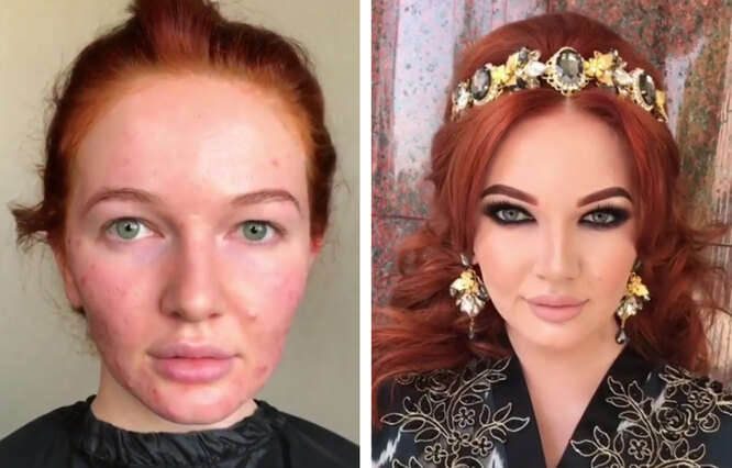 Макияж творит чудеса: 20 невероятных преображений от&nbsp;Гоар Аветисян