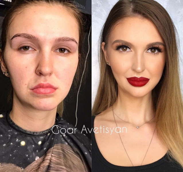 Макияж творит чудеса: 20 невероятных преображений от&nbsp;Гоар Аветисян