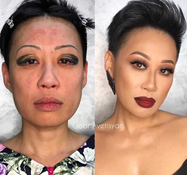 Макияж творит чудеса: 20 невероятных преображений от&nbsp;Гоар Аветисян