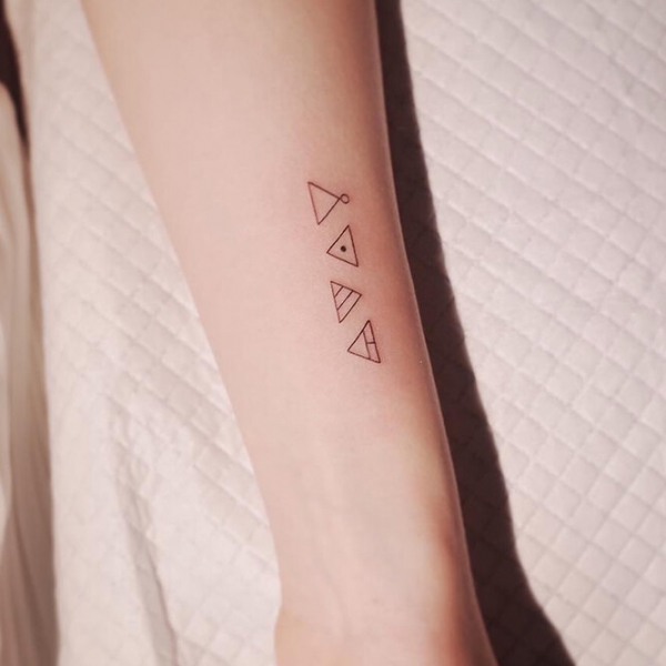 Мини-тату: 35 потрясающих идей для первой татуировки