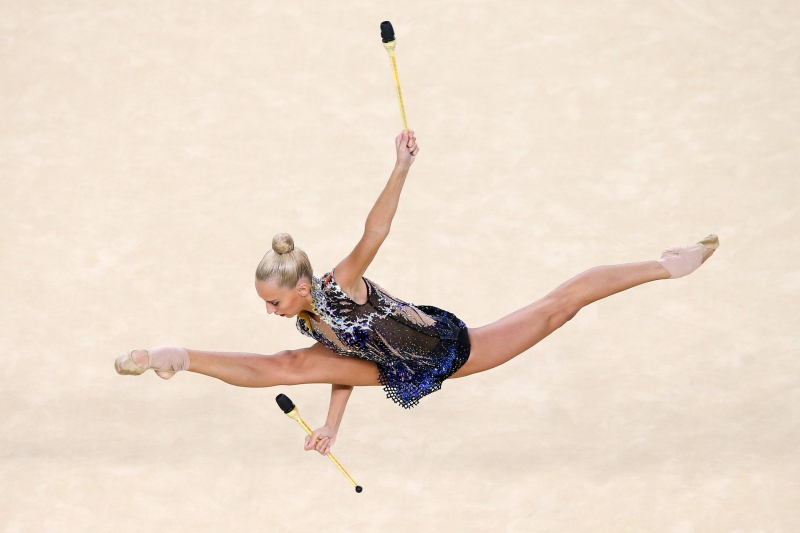 На шпагате: самые красивые гимнастки