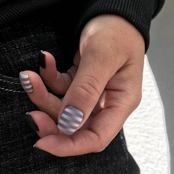 Непошлый маникюр с дизайном: 30 идей, которые стоит повторить