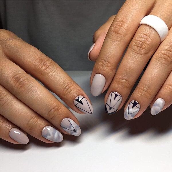 Непошлый маникюр с дизайном: 30 идей, которые стоит повторить