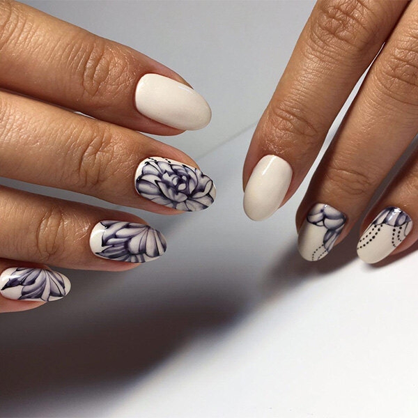 Непошлый маникюр с дизайном: 30 идей, которые стоит повторить