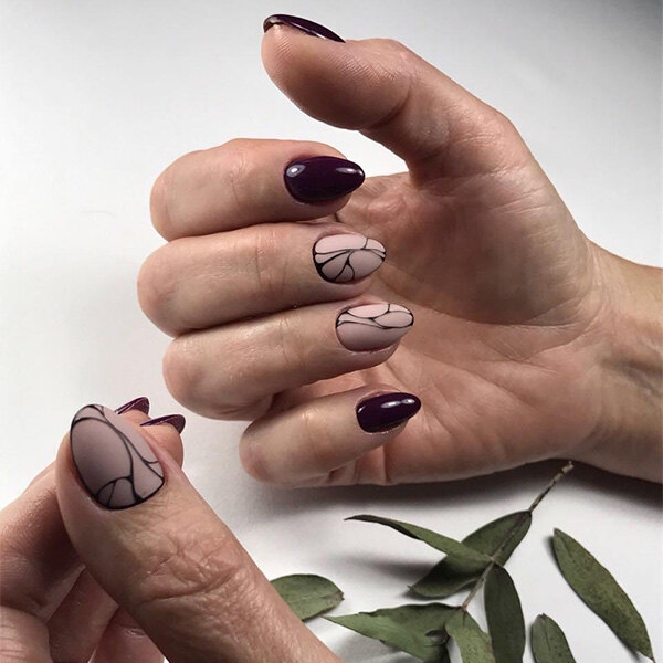 Непошлый маникюр с дизайном: 30 идей, которые стоит повторить