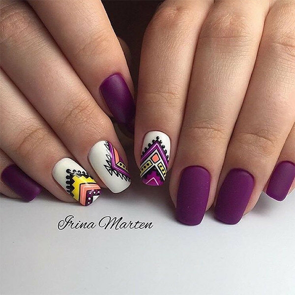 Непошлый маникюр с дизайном: 30 идей, которые стоит повторить