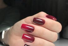 Нескучная классика: 25 модных идей для поклонниц красного маникюра