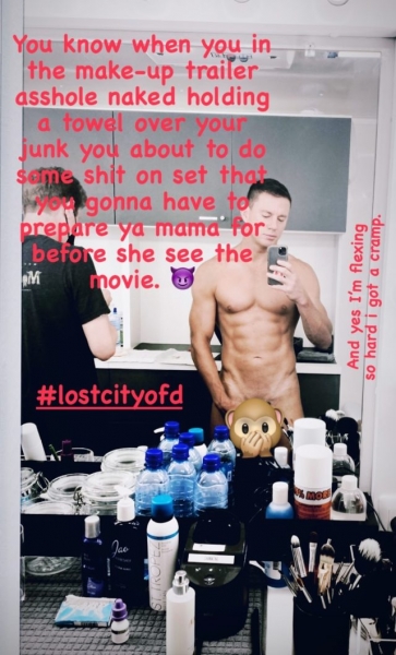 Очень горячо: Ченнинг Татум показал обнаженное фото