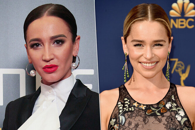 Ольга Бузова или Эмилия Кларк? Звездные ровесницы: кто выглядит моложе?