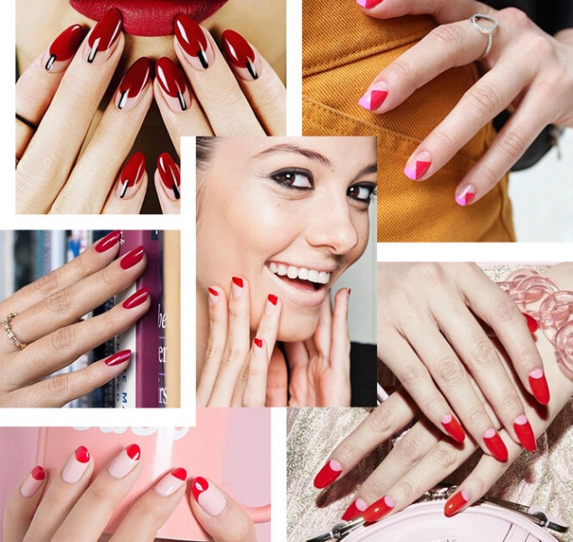 От классики до авангарда: 20 идей крутого маникюра с красным лаком
