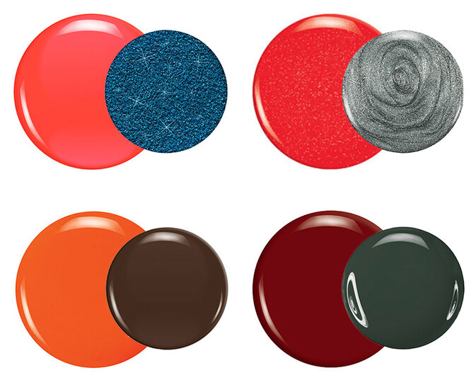 Парное выступление: самые модные сочетания лака в маникюре с педикюром