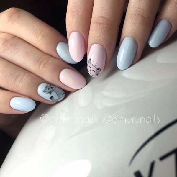 Пастельный маникюр: 35 идей, которые подойдут к любому образу