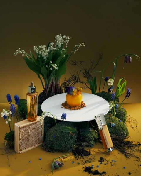 Попробовать радость на вкус: Guerlain представил необычный десерт в BURO.TSUM