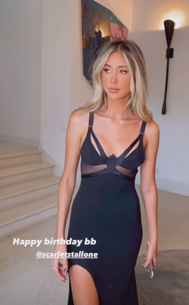 «Потрясающая»: Сильвестр Сталлоне показал дочь-красотку в день ее рождения