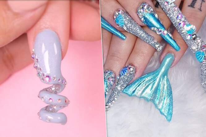 Скажи, зачем: ногти-штопор, вилка, фонарь и другие безумные идеи маникюра