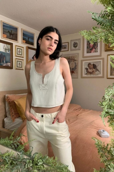 15 стильных трикотажных топов на лето 