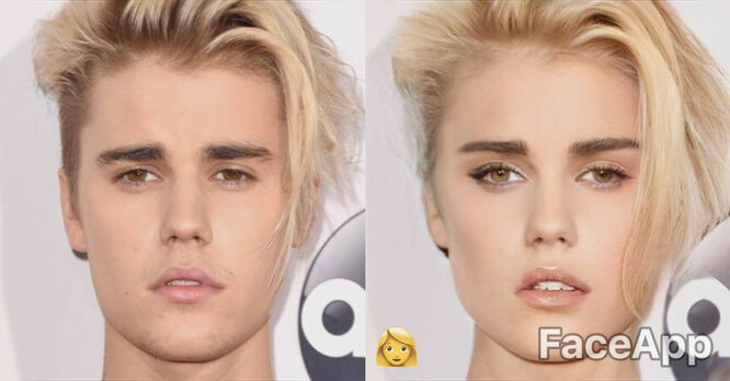 Чудеса FaceApp: как бы выглядели звездные мужчины в роли женщин