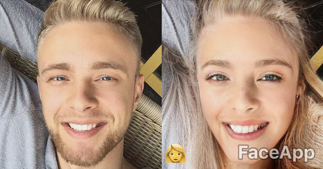 Чудеса FaceApp: как бы выглядели звездные мужчины в роли женщин