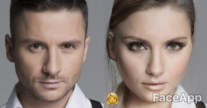 Чудеса FaceApp: как бы выглядели звездные мужчины в роли женщин