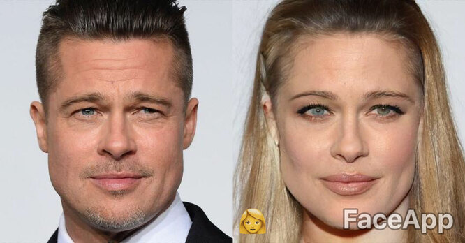 Чудеса FaceApp: как бы выглядели звездные мужчины в роли женщин