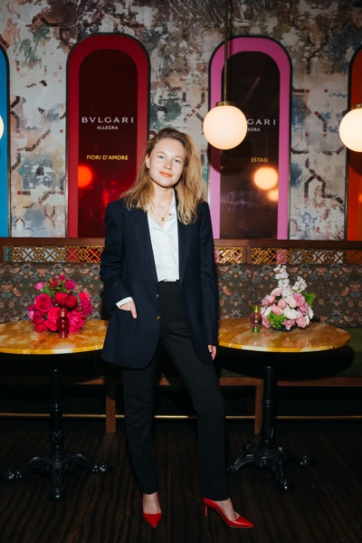 Дарья Клюкина, Надя Сысоева и другие на премьере коллекции Bvlgari Allegra в ЦУМе