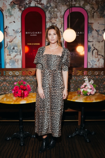 Дарья Клюкина, Надя Сысоева и другие на премьере коллекции Bvlgari Allegra в ЦУМе