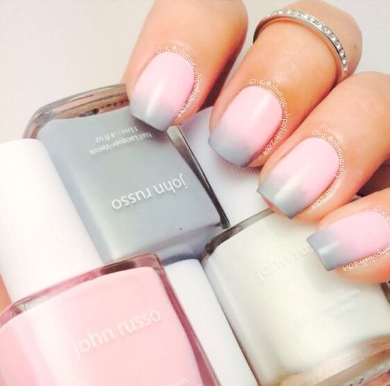 Маникюр-омбре: 30 очень эффектных идей дизайна ногтей