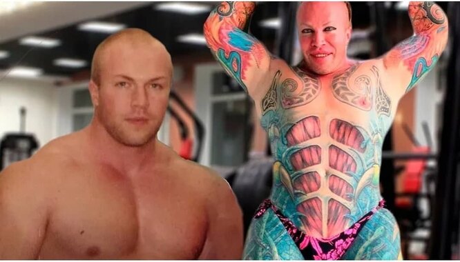 Мускулистый блондин vs фрик в разводе: как менялся Александр Шпак