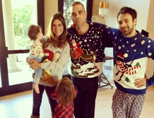 «Мы собираемся обсудить распутное прошлое папы»: супруга Робби Уильямса рассказала о воспитании детей