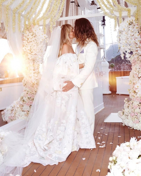 Невеста &laquo;со стажем&raquo;: как менялись звездные образы от&nbsp;свадьбы к&nbsp;свадьбе