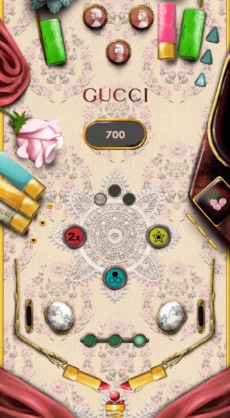 Пинбол в виде помад: Gucci выпустили онлайн-игру