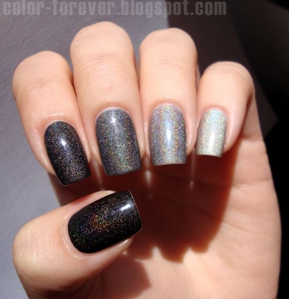 Серый — это не скучно! 50 вариантов модного маникюра в серых тонах