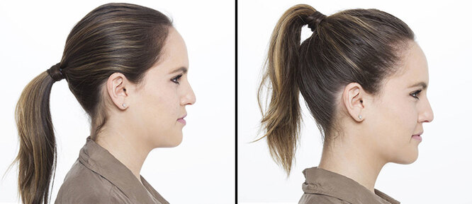 Стань стройнее с помощью... прически!